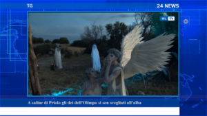 TG - A saline di Priolo gli dei dell’Olimpo si son svegliati all’alba