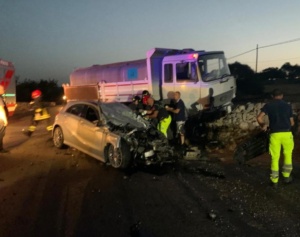 Incidente mortale, questa mattina, lungo la Marina di Modica Sampieri