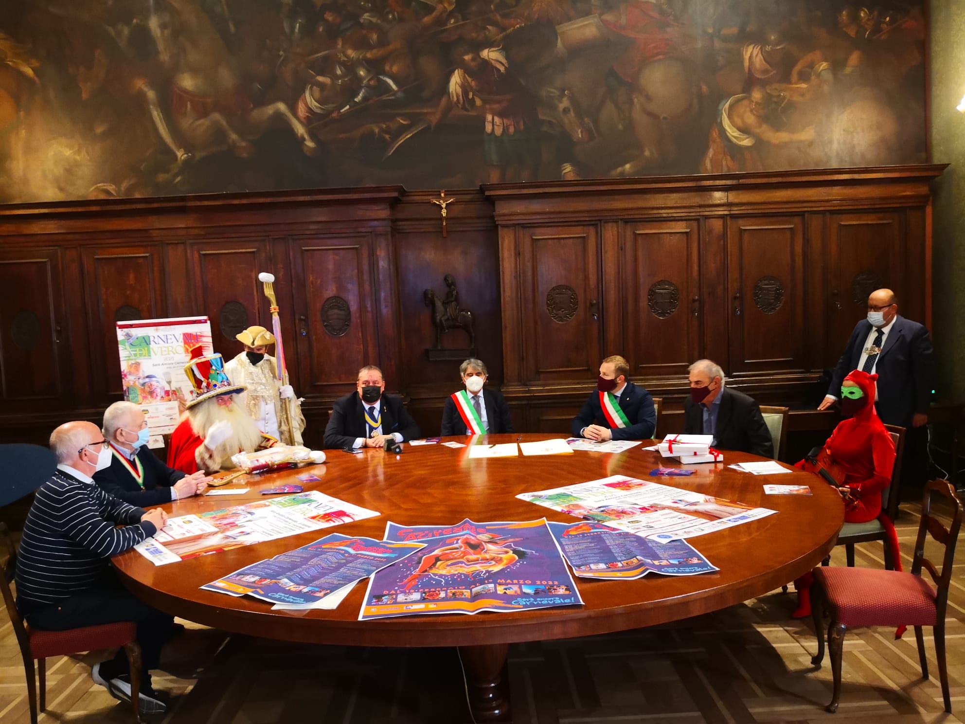 Gemellaggio tra il carnevale di Acireale e quello di Verona