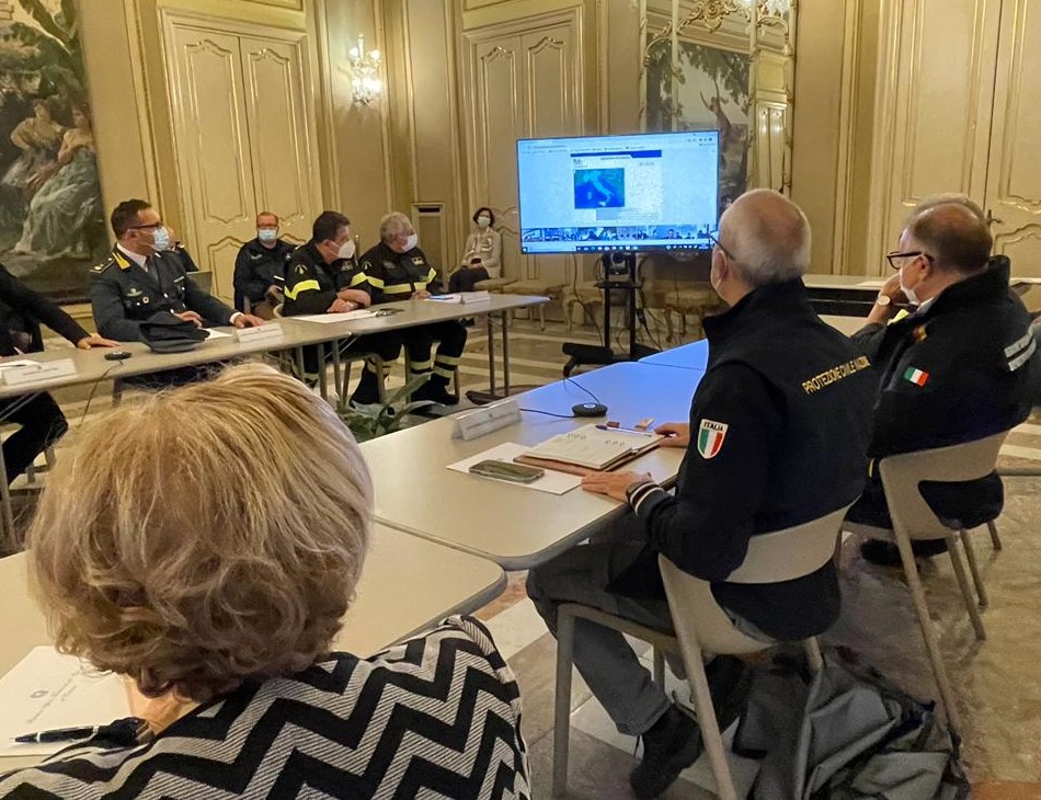 Protezione Civile, Curcio a Catania: farci trovare preparati al previsto peggioramento meteo