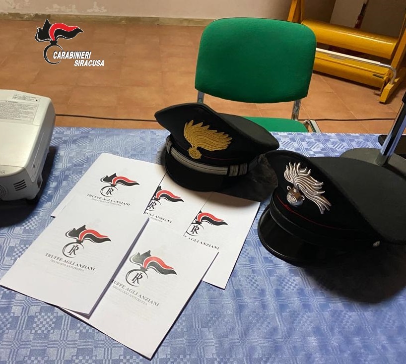 Cassaro – Truffe agli anziani – I carabinieri mettono in guardia le potenziali vittime