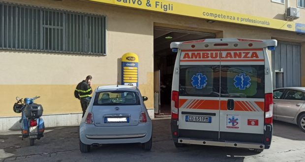 Priolo Gargallo: esplosione in officina elettrauto, ustionato operaio -Video-