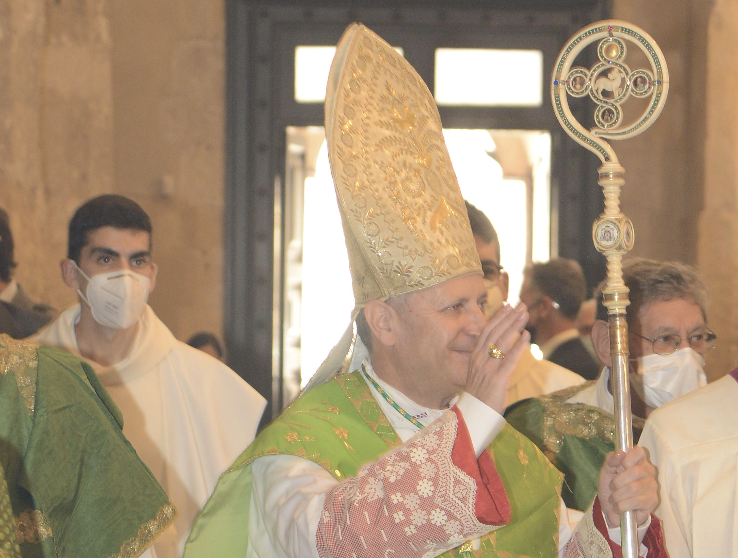 Siracusa – Anniversario Ordinazione episcopale  dell’arcivescovo mons. Francesco Lomanto 