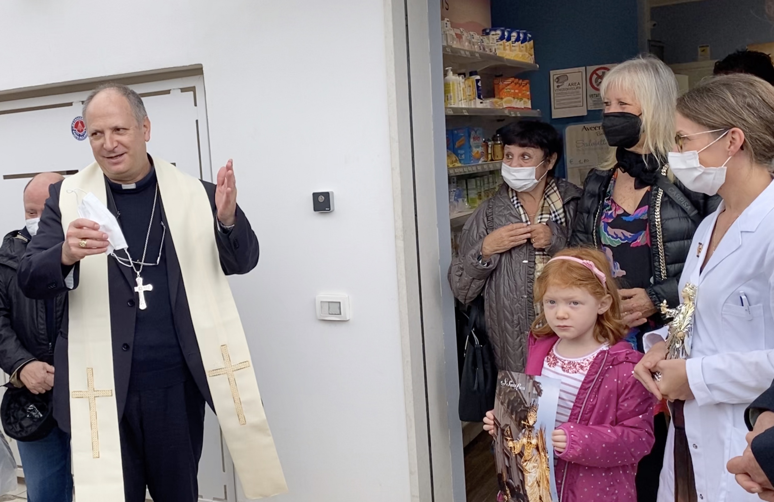 Siracusa, visita dell’arcivescovo Lomanto nei luoghi colpiti dal maltempo