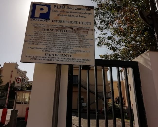 Comitato libero ospedale di Acireale – Scandalosa gestione parcheggi e viabilità al P.T.A. di Acireale