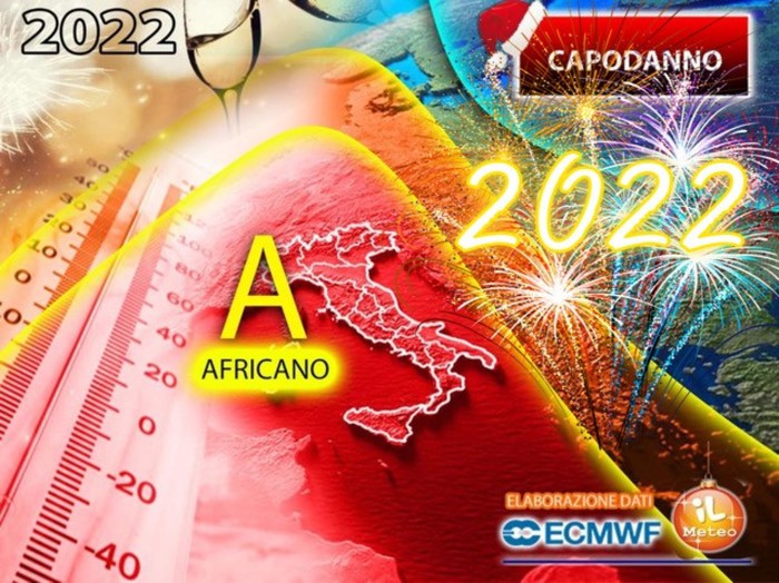 Meteo: arriva un anomalo anticiclone africano, porterà caldo a Capodanno  – Previste temperature di 20-21°C in Sardegna e Sicilia