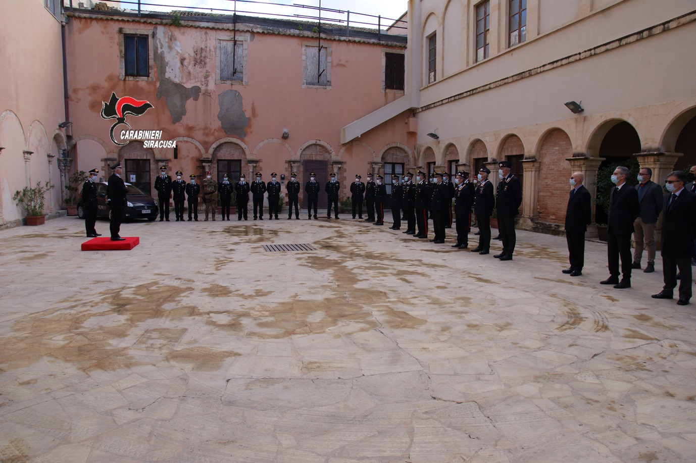 Siracusa: il comandante della legione Carabinieri “Sicilia” in visita al comando Provinciale