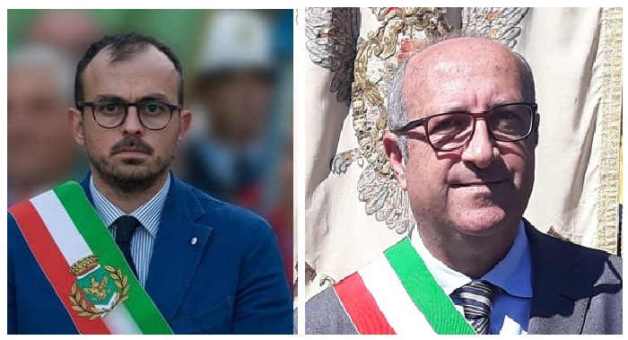 Sit in di protesta dei sindaci di Melilli e Carlentini per degrado dell’asse viario SP 95.