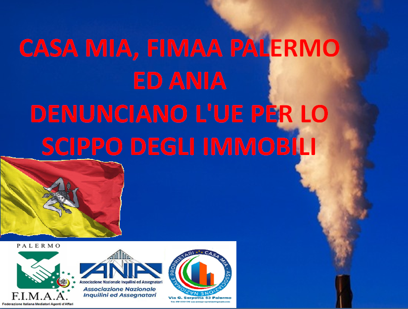 Casa Mia: FIMAA Palermo ed ANIA denunciano lo scippo degli immobili
