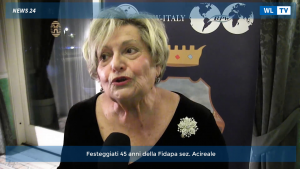 Festeggiati 45 anni della Fidapa sez. Acireale