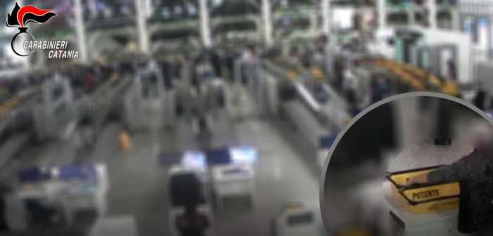 Coniugi di Brescia rubano smartwatch durante i controlli di sicurezza nell’area partenze dell’aeroporto di Catania