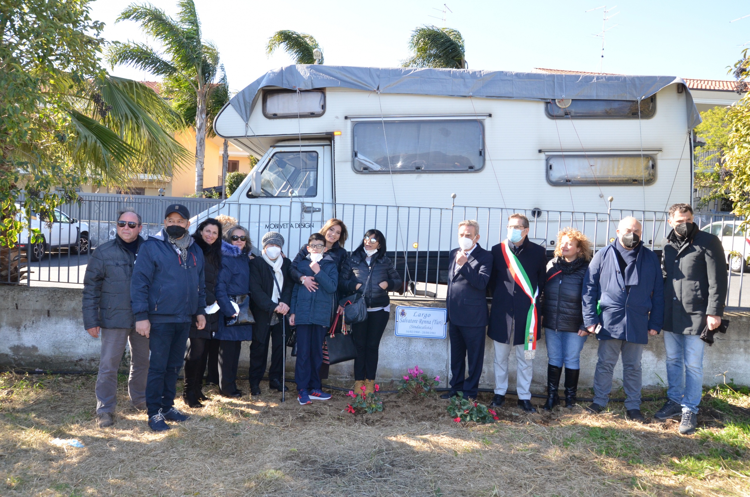 Aci Catena: intitolata aree a verde al sindacalista Salvatore Renna