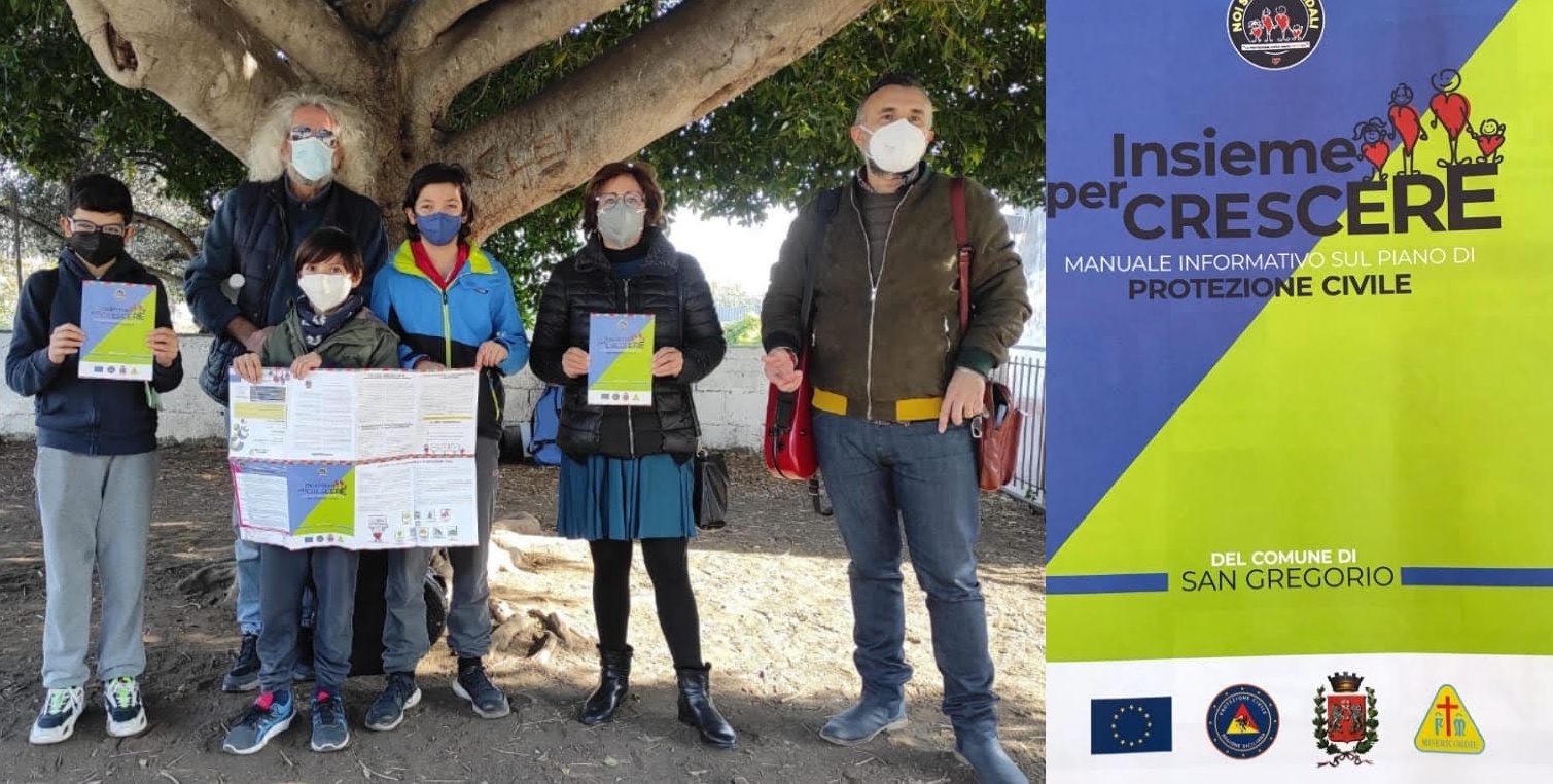 San Gregorio di Catania: la Protezione civile nelle scuole del territorio