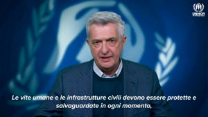 Filippo Grandi, Alto Commissario delle Nazioni Unite per i Rifugiati: “Gravemente preoccupato per la situazione in Ucraina”.