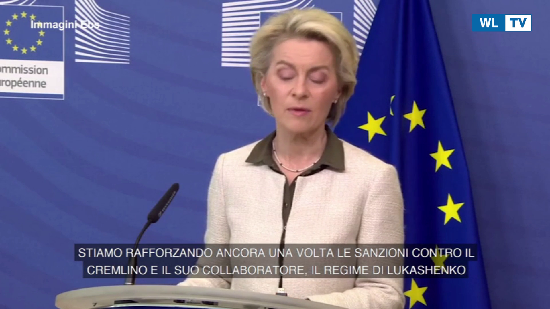 Von der Leyen: ‘Ue finanzia  per la prima volta acquisto di armi’ – Conferma sull’esclusione di importanti istituti russi da Swift. – Video