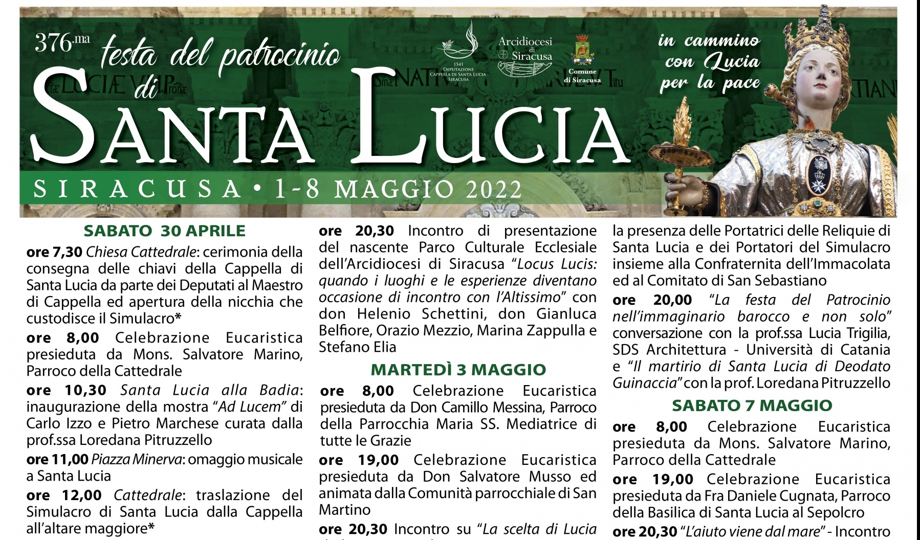 Festa – Festa del Patrocinio di Santa Lucia