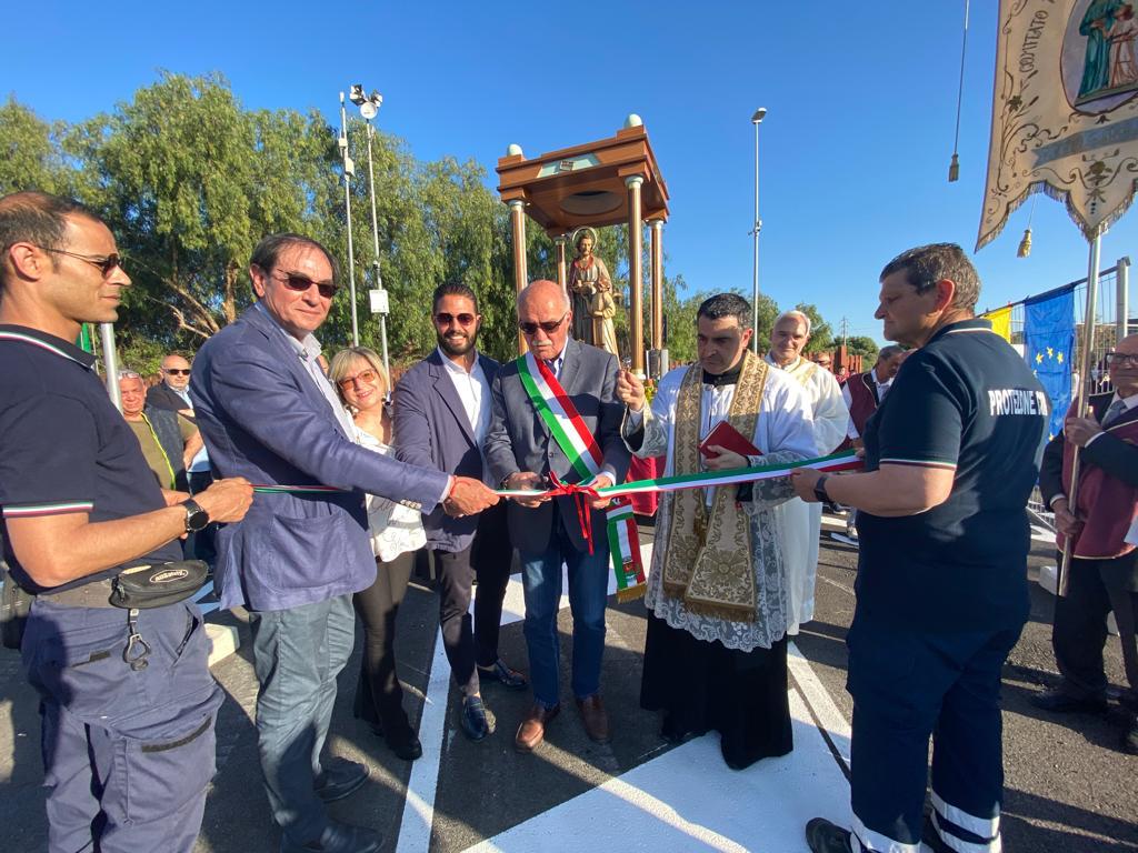 Inaugurata la nuova strada di collegamento tra via Reno e via Salso, a Priolo Gargallo