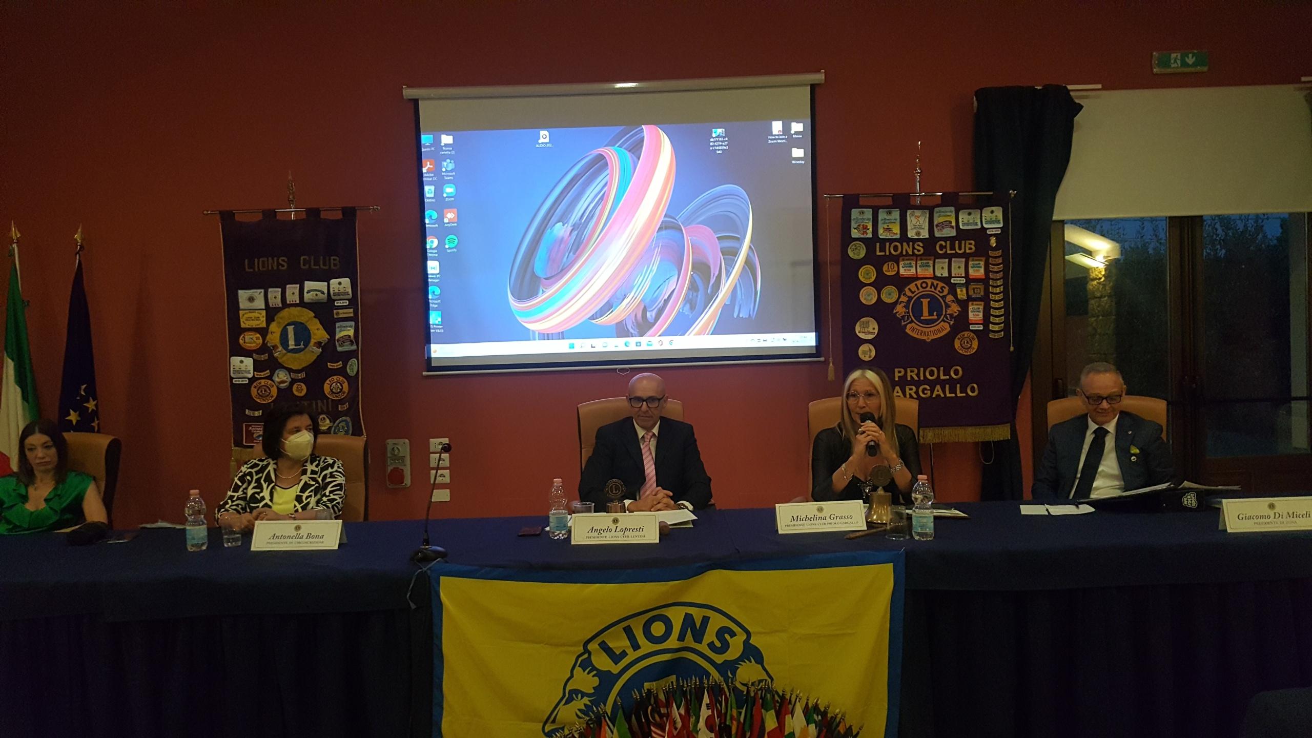 Clubs Lions di Lentini e Priolo riconferma dei due Presidenti: Angelo Lopresti(Lentini) e Michela Grasso (Priolo)