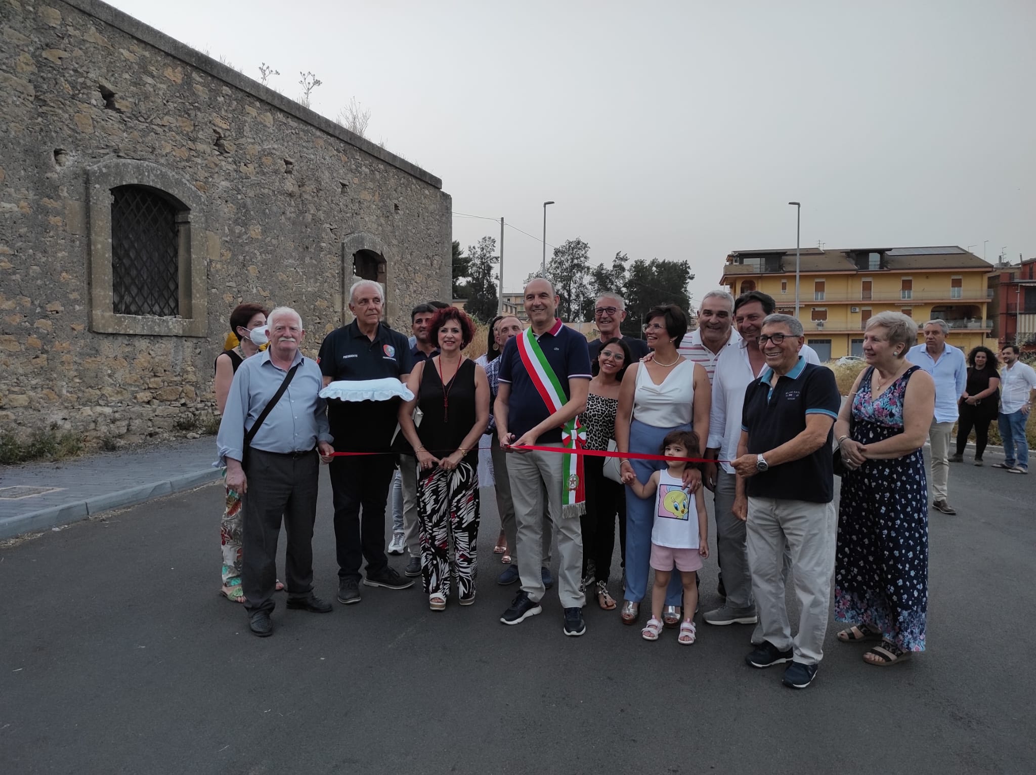 Francofonte – Inaugurato il prolungamento di via Luigi Rizzo