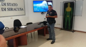 Siracusa, I Poliziotti dotati di taser
