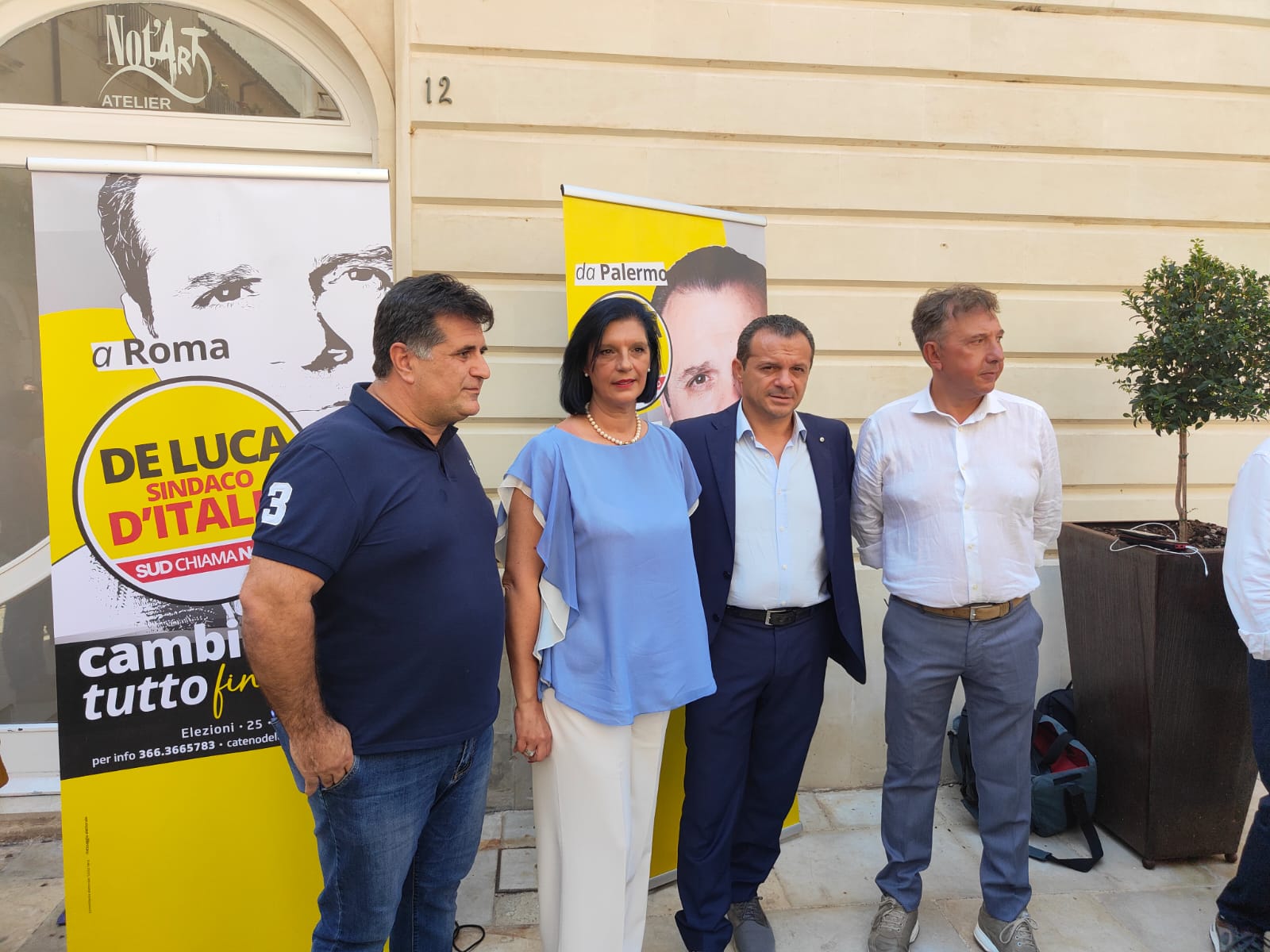 Regionali – Presentati a Siracusa i candidati lista”De Luca Sindaco di Sicilia”