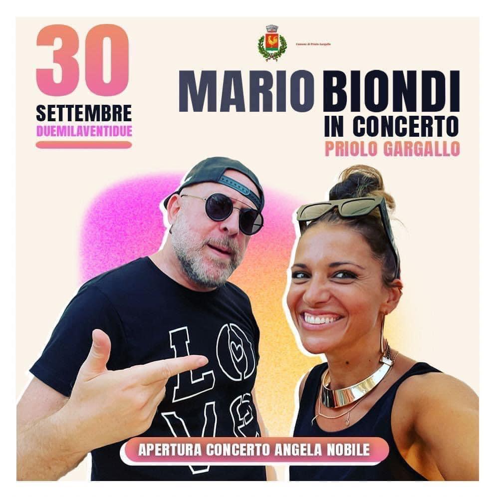 Priolo Gargallo – Mario Biondi in concerto – Questa sera ore 21.00