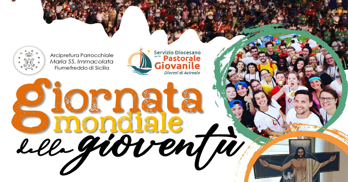 Diocesi di Acireale: giornata mondiale diocesana dei giovani