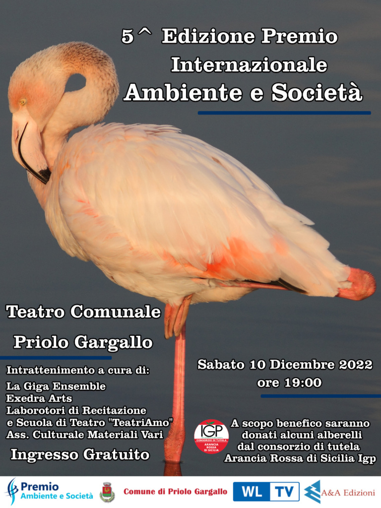 Priolo Gargallo – Teatro Comunale – 5^ Edizione Premio Internazionale Ambiente e Società
