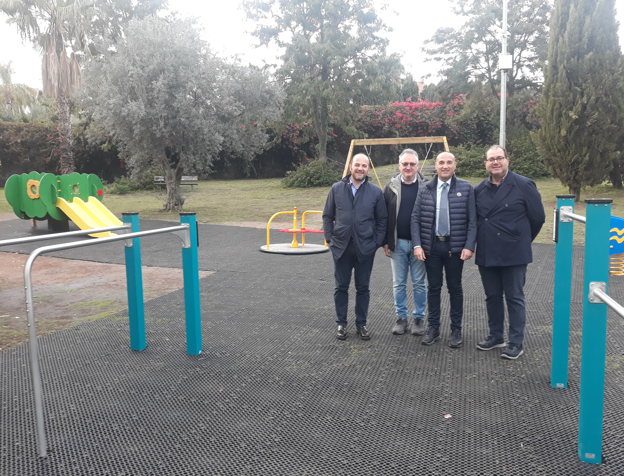 San Gregorio di Catania: inaugurati bambinopoli e percorso fitness al Parco Adige