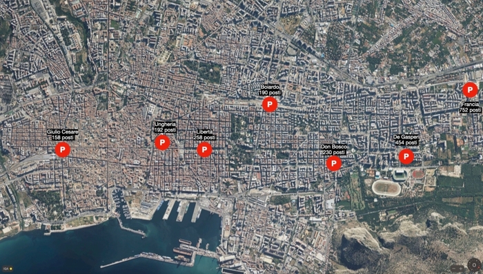 Palermo –  Bando per otto parcheggi in project financing