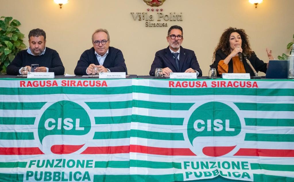 Cisl Fp Siracusa Ragusa – seminario presentazione Contratto nazionale Funzioni locali