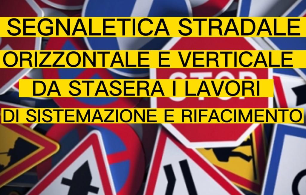 Priolo: al via stasera i lavori di rifacimento della segnaletica orizzontale e verticale