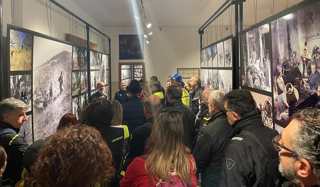 Ciminna, Motoclub in visita ai luoghi del celebre film “Il Gattopardo” guidati da BCsicilia