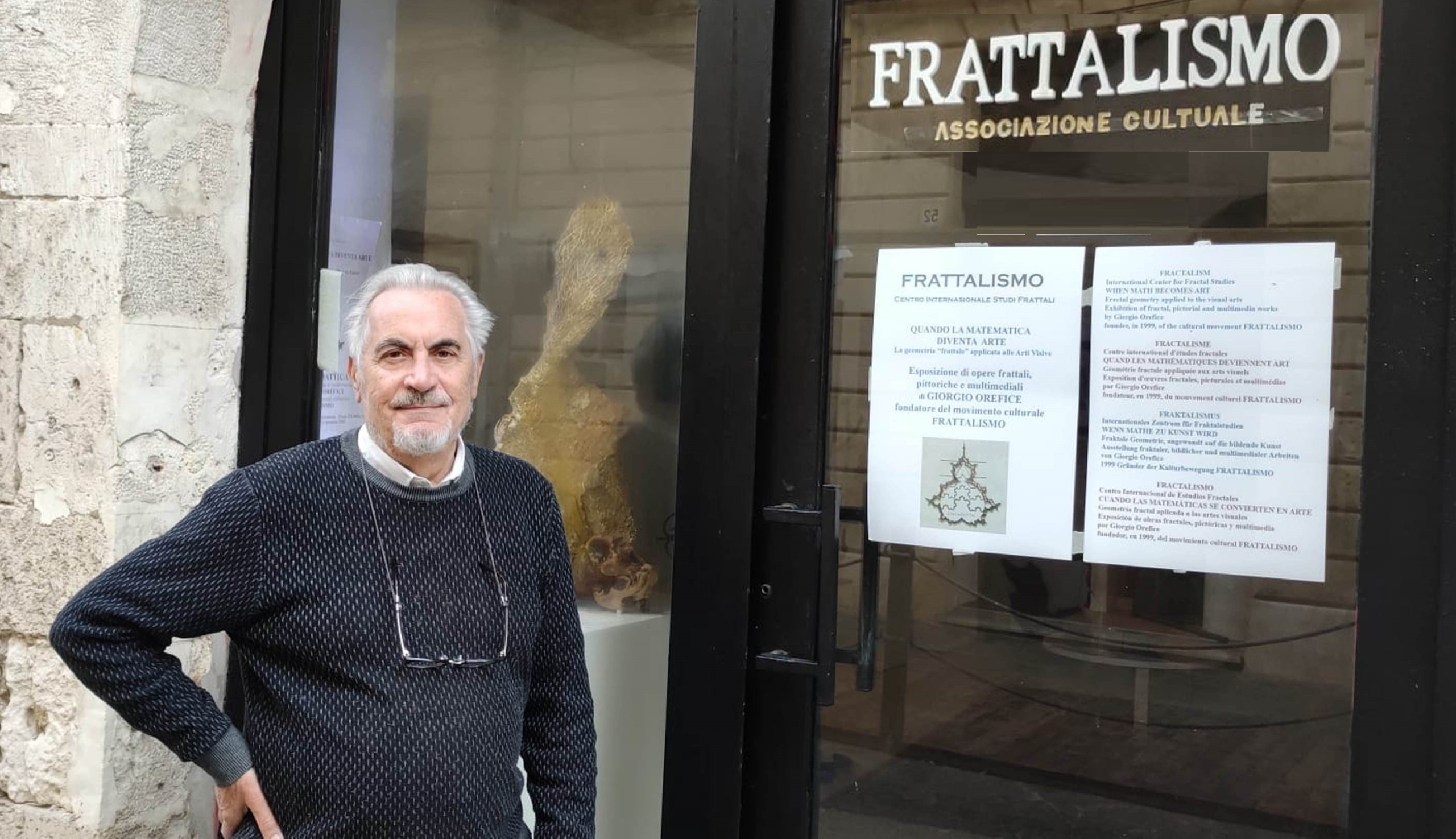 Apre ad Ortigia una galleria sul “frattalismo” del pittore siracusano Giorgio Orefice