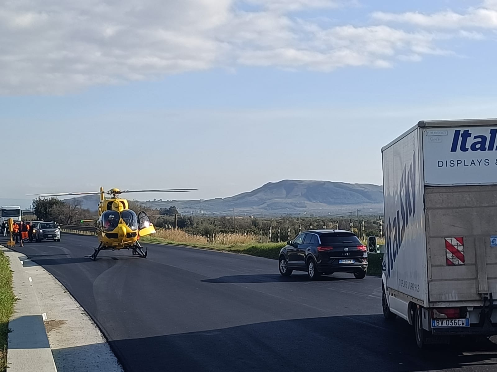 Ennesimo incidente sulla statale 417 bis Gela-Catania: 3 feriti