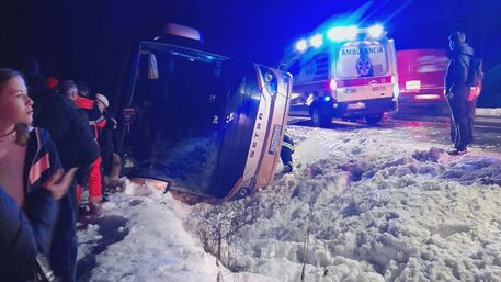 Bus turistico si ribalta in Slovacchia: a bordo studenti del liceo “Fermi” di Sciacca -5 feriti lievi