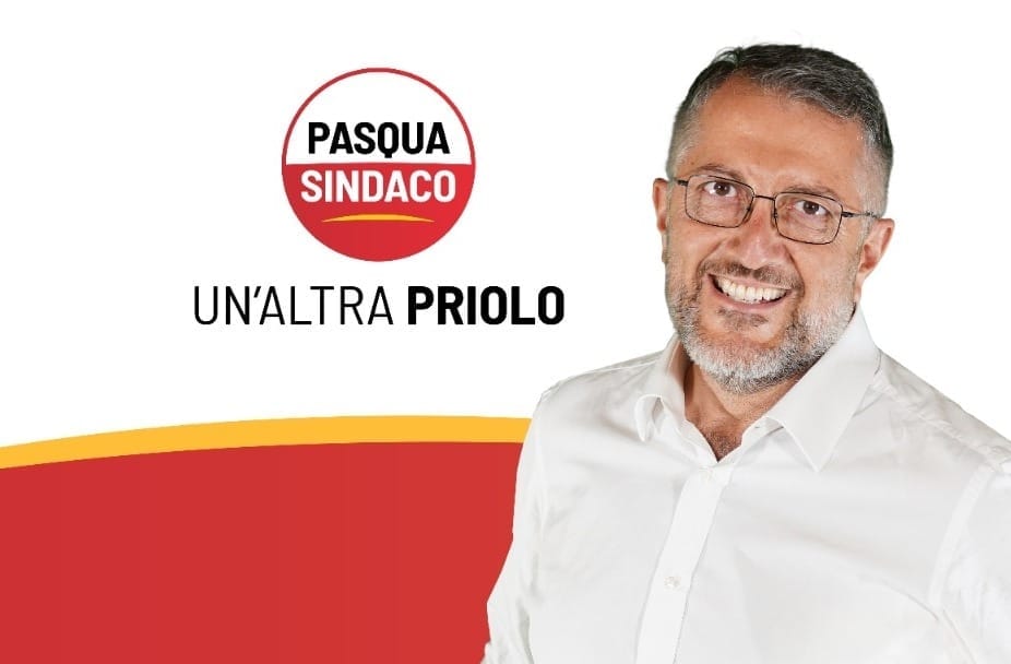 Giorgio Pasqua candidato a sindaco di Priolo Gargallo