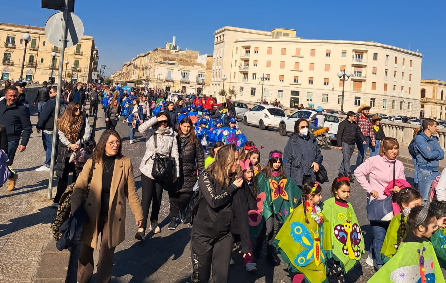 Carnevale in piazza per gli studenti siracusani
