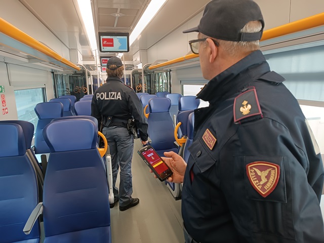 Il bilancio dell’attività della Polizia di Stato in ambito ferroviario  in Sicilia nel mese di febbraio.