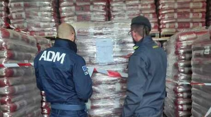 Palermo –  Sequestrate 54 tonnellate di pellet nel porto