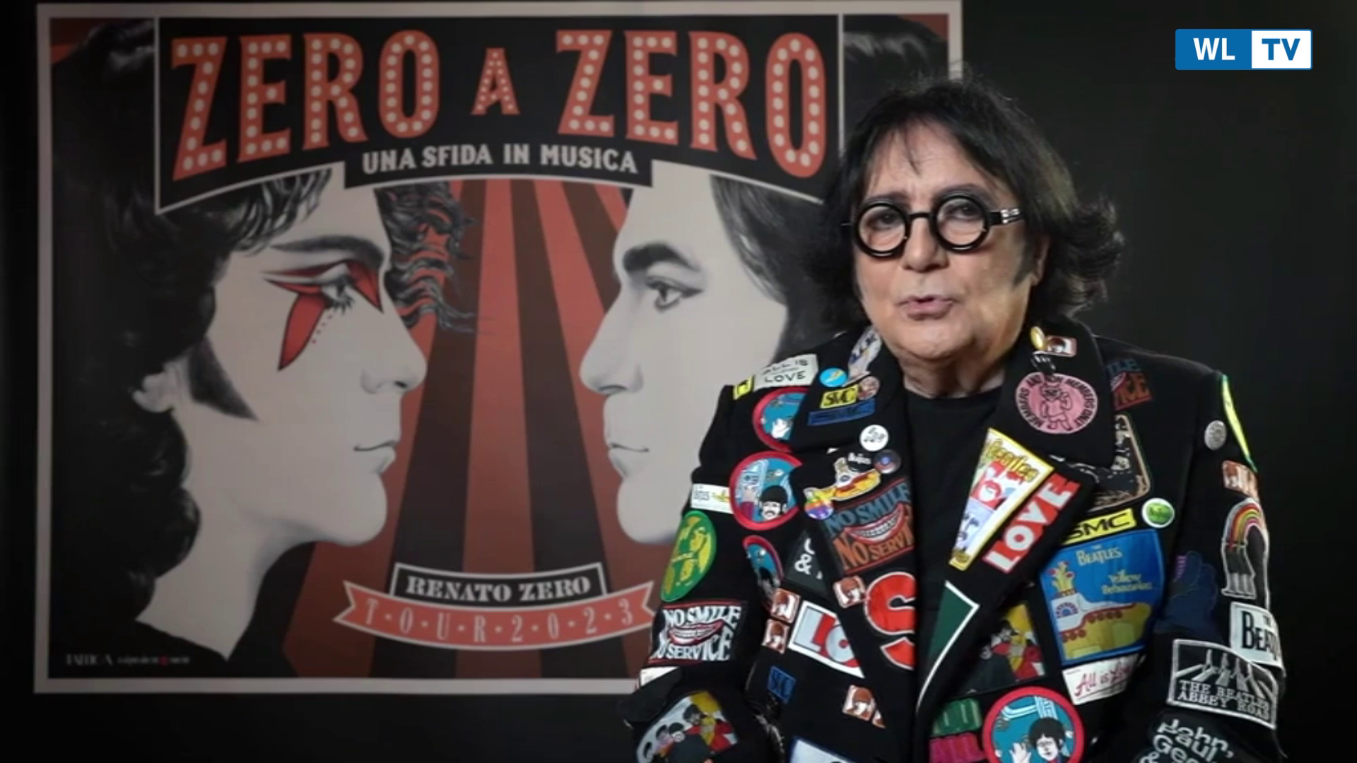 Renato Zero, debutto a Firenze per il tour “Zero a Zero – Una sfida in musica” – Video