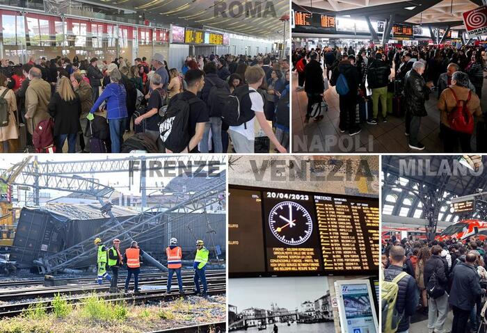 Deraglia carro di un treno merci a Firenze – Ritardi e caos nelle stazioni ‘Ripresa entro il pomeriggio’