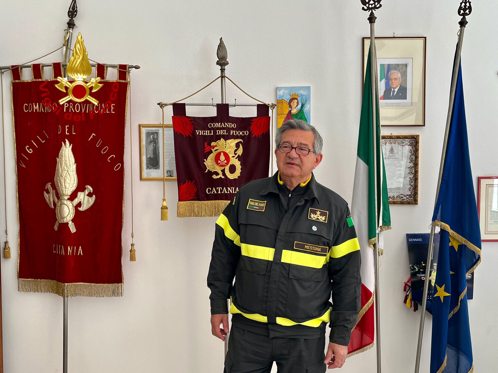 Avvicendamento al vertice del Comando Provinciale dei Vigili del Fuoco di Catania