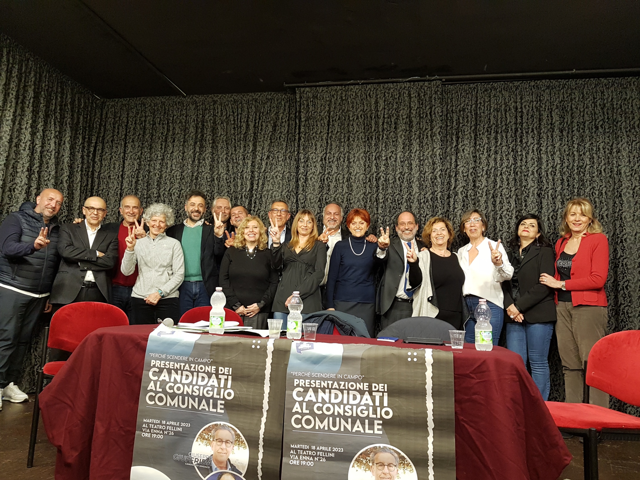 Catania – Il candidato sindaco Giuseppe Giuffrida declina l’invito del candidato Lipera