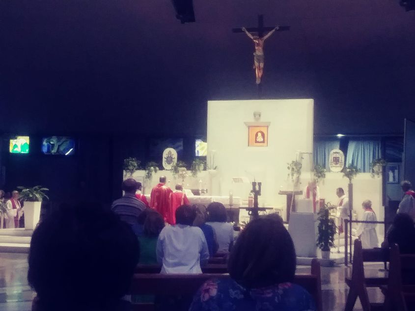 Siracusa –  Processione mariana da via degli Orti al santuario