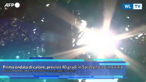Prima ondata di calore, previsti 40 gradi in Sardegna 35  in Sicilia -Video