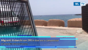 Migranti: 8 sbarchi con 290 in due ore a Lampedusa