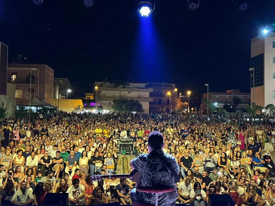 Grande successo di pubblico per il concerto di Tiromancino a Priolo