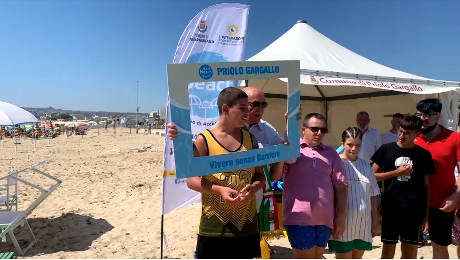 Priolo, inaugurato “Abil Beach” -Video