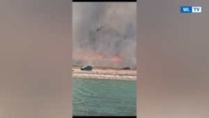 Incendi - Fuggi fuggi sulla spiaggia di Makari: sfiorata la tragedia - Video